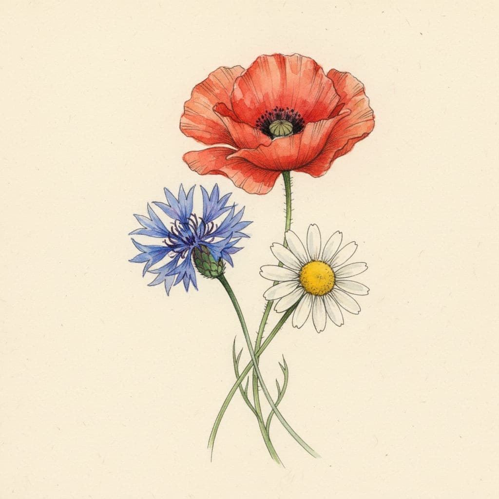 Wildflower Trio