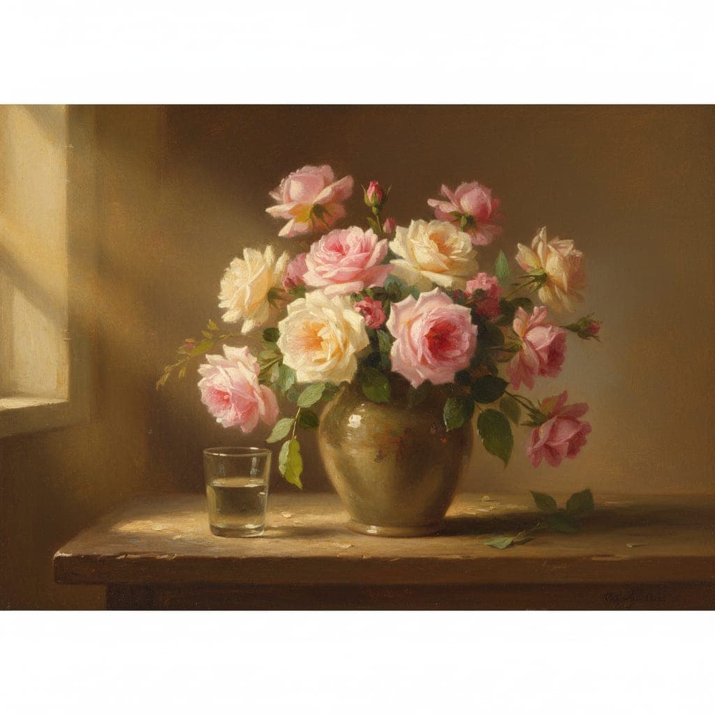 Roses at Window